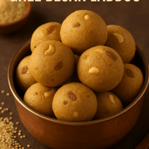 Foxtail Millet – Ghee Besan Laddoo